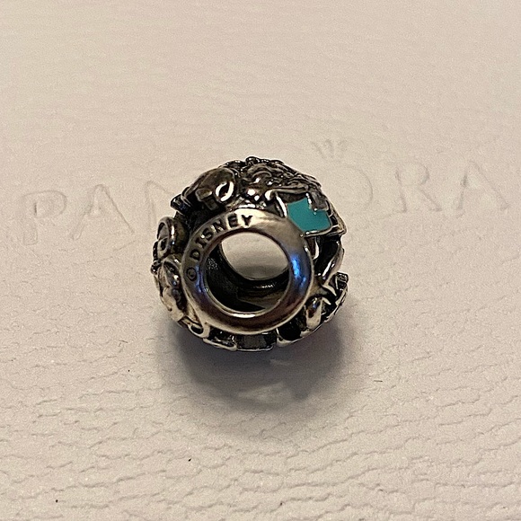 Pandora Disney Retired Alice in Wonderland Openwork Mad Hatter Tea Party Charm🫖 - Picture 3 of 8